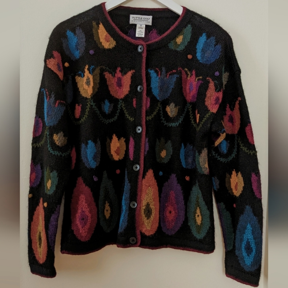 Vintage Alpaca Sweater. Small. Tuttle Golf. EUC